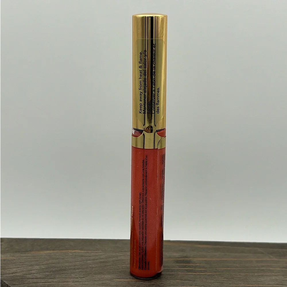 ShadowSense Fiery Coral Shimmer NEW Warm Red Cream to Powder Eyeshadow Vegan
